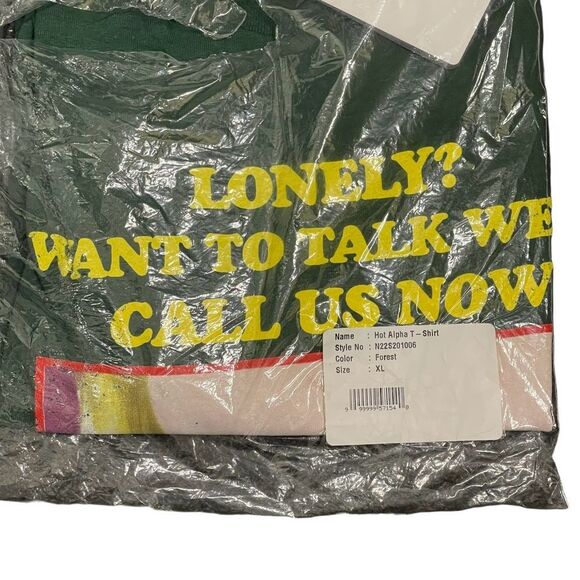 The Hundreds Lonely Hot Alpha T-Shirt ‘22 NYC Pop-up XL NWT Sealed Very Rare - Picture 8 of 11